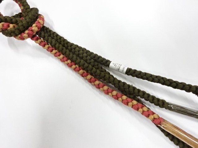 JAPANESE KIMONO / UNUSED Tegumi obijime